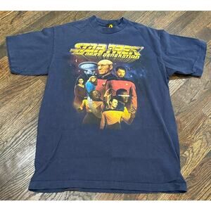 Vintage 1997 Star Trek The Next Generation T-Shirt Size Large Made in USA
